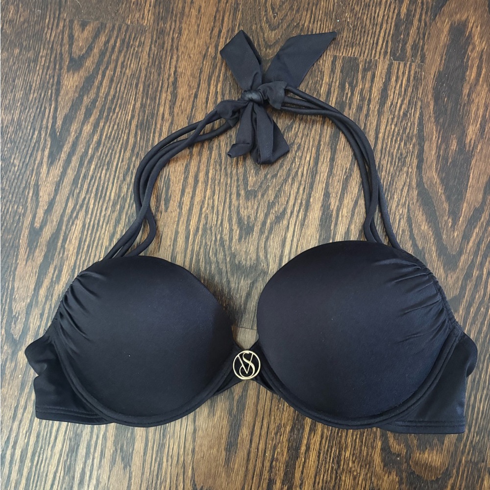Victoria secret black swim top bikini